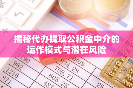 会同揭秘代办提取公积金中介的运作模式与潜在风险