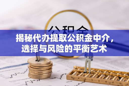 会同揭秘代办提取公积金中介，选择与风险的平衡艺术