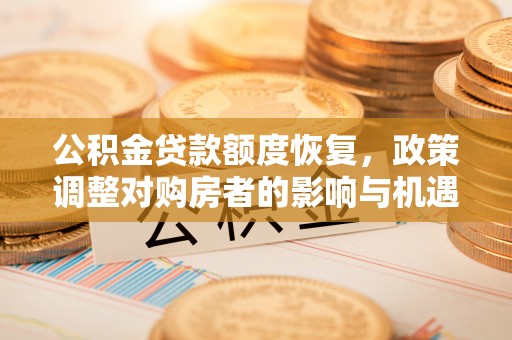 会同公积金贷款额度恢复，政策调整对购房者的影响与机遇