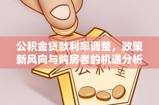会同公积金贷款利率调整，政策新风向与购房者的机遇分析