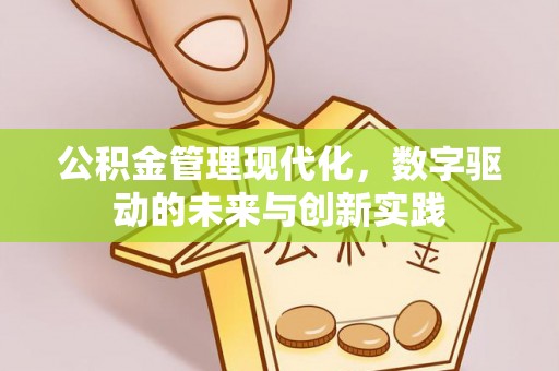 会同公积金管理现代化，数字驱动的未来与创新实践