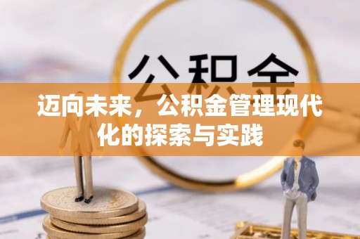 会同迈向未来，公积金管理现代化的探索与实践